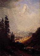 Albert Bierstadt The_Matterhorn china oil painting artist